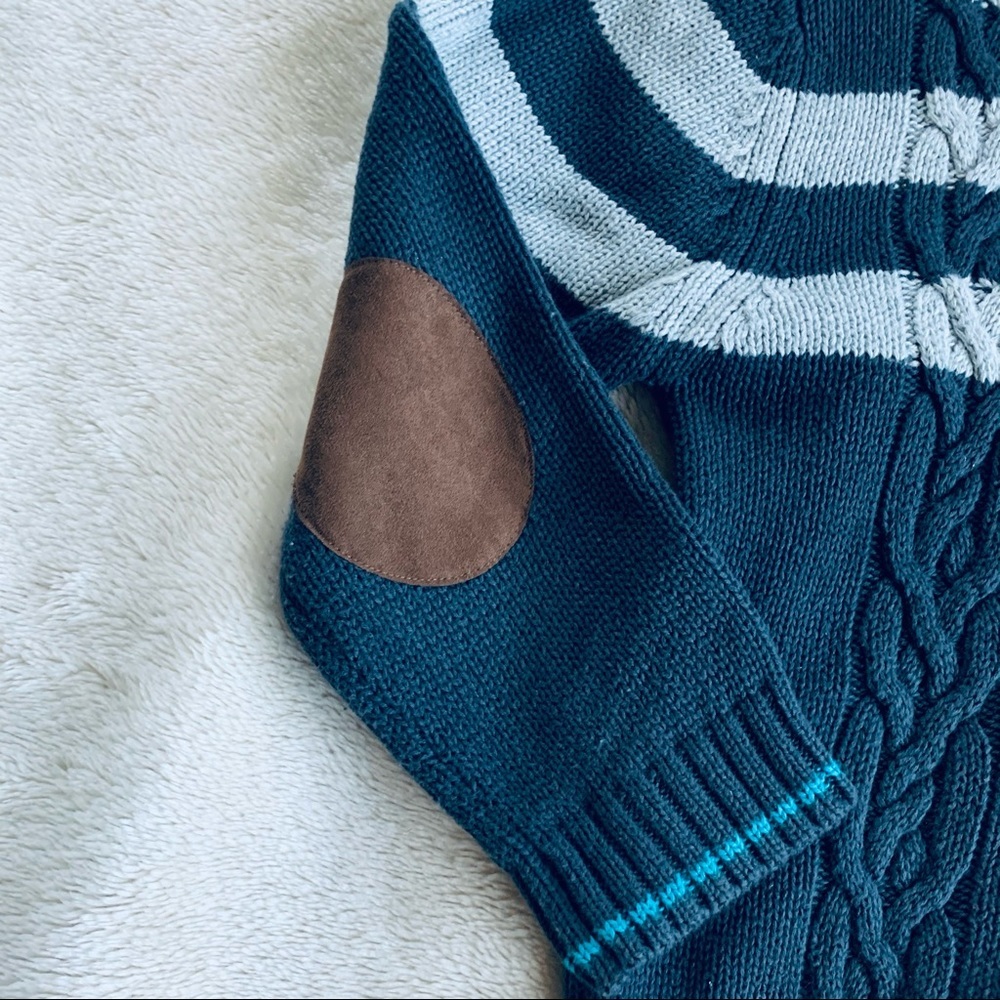Kids Sweater Pullover Shawl Collar - Picture 5 of 7
